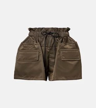 Sacai | Technical twill shorts