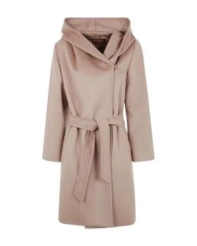 Max Mara | Max Mara Studio Newmang Belted Long-Sleeved Coat