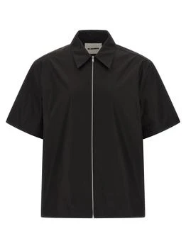 Jil Sander | Jil Sander Short-Sleeved Zip-Up Shirt