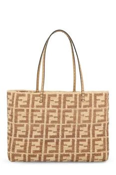 Fendi | Fendi Large Roll FF Crochet Tote Bag