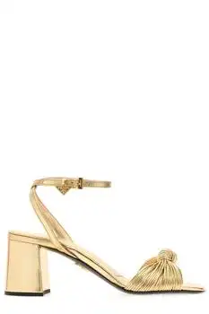 Prada | Prada Knotted Strap Heeled Sandals