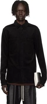 Rick Owens | Black Concordians Work Shirt