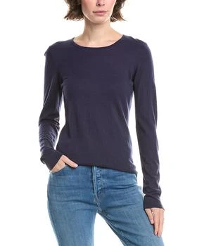 FORTE_FORTE Crewneck Silk 
Cashmere-Blend Sweater