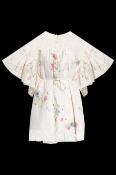 Zimmermann | Zimmermann Lucky Lace Trim Mini Dress