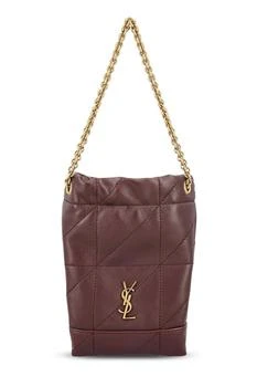 Yves Saint Laurent | Saint Laurent Logo Plaque Chained Shoulder Bag