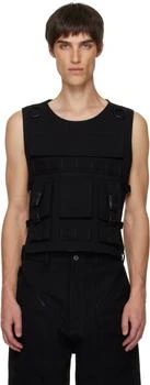 Rick Owens | Black Concordians Bonotto Ammo Vest