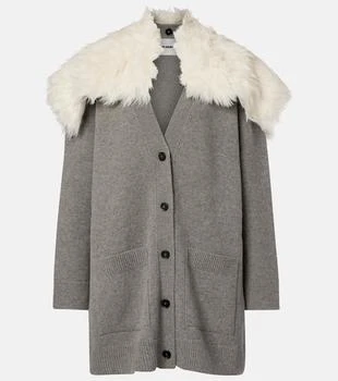 Jil Sander | Wool, cotton, and cashmere-blend cardigan