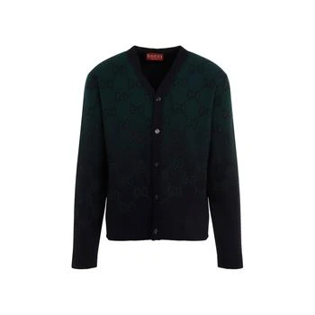 Gucci | Gucci Monogrammed Button-Up Cardigan