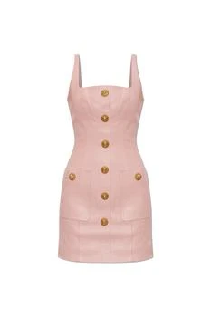 Balmain | Leather dress