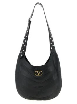 Valentino | Valentino VLogo Hoboho Medium Shoulder Bag