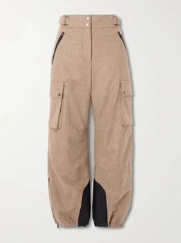 Brunello Cucinelli | Wool Tapered Ski Pants - Camel - IT38