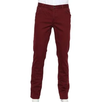 Gucci | Gucci Burgundy Denim Skinny Jeans XL