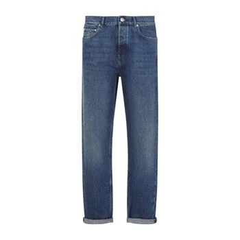 Brunello Cucinelli | Brunello Cucinelli Logo Patch Mid-Rise Jeans