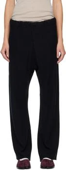 MAISON MARGIELA | Black Gusset Sweatpants