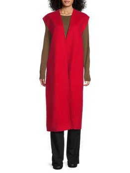Valentino | Wool-Cashmere V-Neck Long Vest