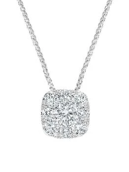Saks Fifth Avenue | 14K White Gold & 0.45 TCW Diamond Pendant Necklace