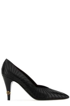 Versace | Versace Gianni Pleated Heeled Pumps
