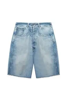 MAISON MARGIELA | Maison Margiela Denim Cut-Off Shorts