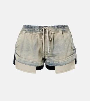 Rick Owens | Faded denim shorts