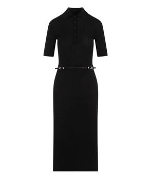 Givenchy | Givenchy Voyou Belted Short-Sleeved Dress
