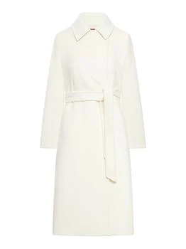 Max Mara | Max Mara Studio Bcollag Belted Long-Sleeved Coat