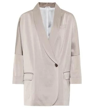 Brunello Cucinelli | Satin blazer