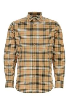 Burberry | Burberry Long Sleeved Checked Buttoned Shirt