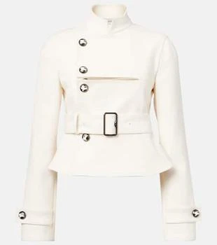 Burberry | Belted cutout jacket