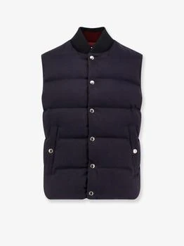 Dolce & Gabbana | Cotton and viscose reversible sleeveless jacket