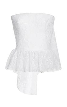 Givenchy | Givenchy Cape-Back Lace Corset Top - Moda Operandi