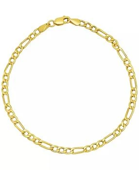 Macy's | Figaro Link Bracelet in 18k Yellow Gold