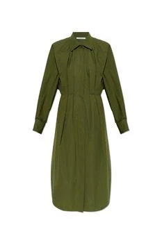 Givenchy | Givenchy Collared Poplin Long Shirt Dress