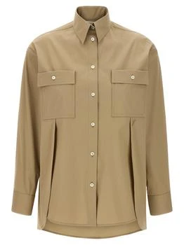 Salvatore Ferragamo | Ferragamo Long-Sleeved Poplin Shirt
