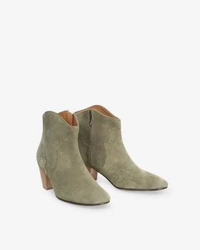 ISABEL MARANT, DICKER SUEDE BOOTS - Women - Brown - 40