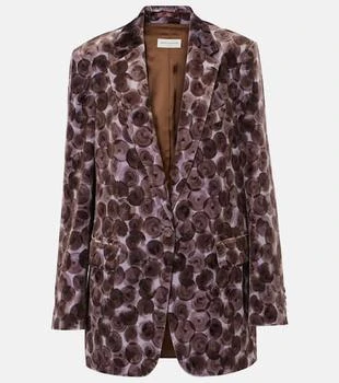 Dries Van Noten | Printed cotton-blend blazer