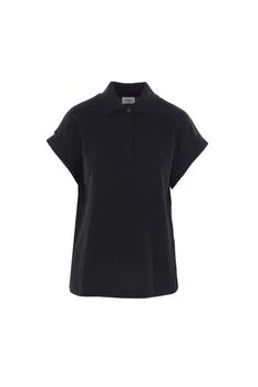 Yves Saint Laurent | Saint Laurent Cassandre Logo Embroidered Polo Shirt