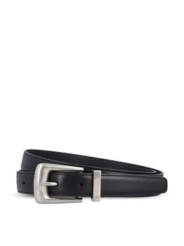 Yves Saint Laurent | Saint Laurent Folk Logo Engraved Belt