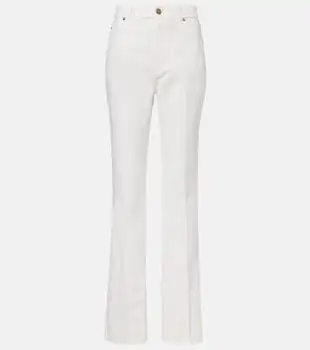 Balmain | High-rise straight jeans