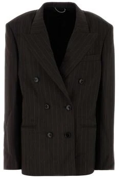 Magda Butrym | Magda Butrym Pinstripe Double-Breasted Blazer