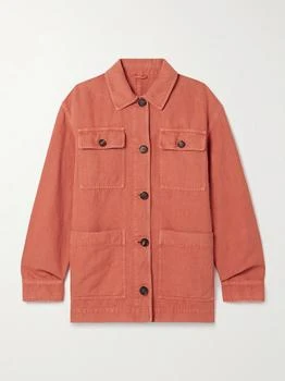 Brunello Cucinelli | Cotton And Linen-blend Twill Jacket - Papaya - IT40