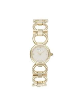 Salvatore Ferragamo | Double Gancini IP Goldtone Stainless Steel Bracelet Watch/22.5MM