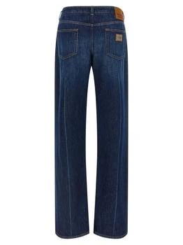 Dolce & Gabbana | Dolce & Gabbana Trompe L’Oeil Pleated Jeans