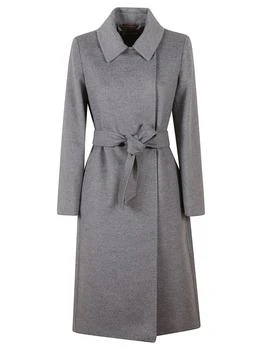 Max Mara | Max Mara Studio Newmang Belted Hooded Coat