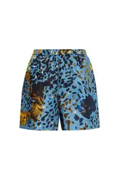 Fendi | Fendi All-Over Falena Dots Print Drawstring Shorts