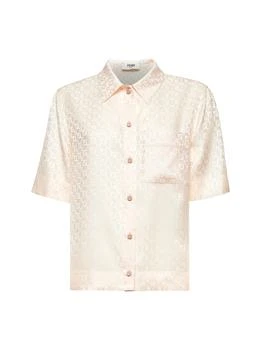 Fendi | Fendi FF Jacquard Short Sleeved Shirt