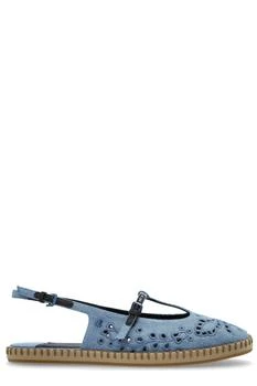 Jimmy Choo | Jimmy Choo Amiee Slingback Flat Shoes