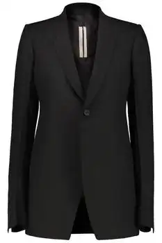 Rick Owens | Rick Owens V-Neck Single Breasted Blazer