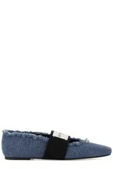 Givenchy | Givenchy Sliced Square Ballet Flats