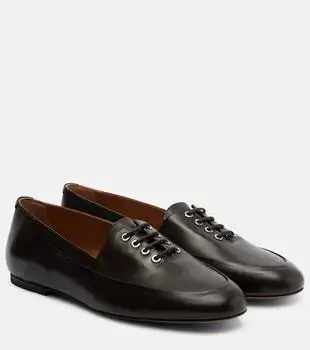 Jil Sander | Leather lace-up loafers