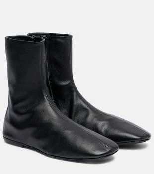Dries Van Noten | Globe leather ankle boots